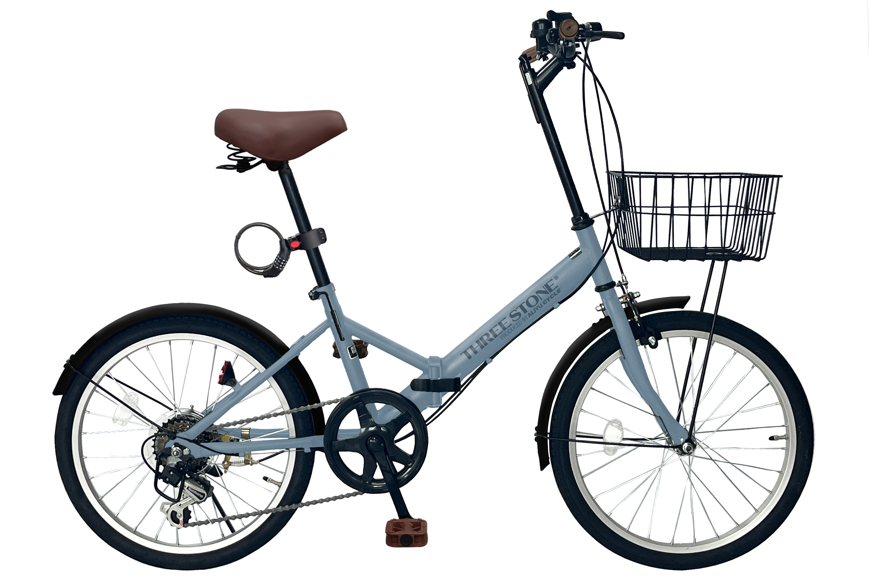 アイジュサイクル 折りたたみ自転車（リム径（ホイールサイズ）：20