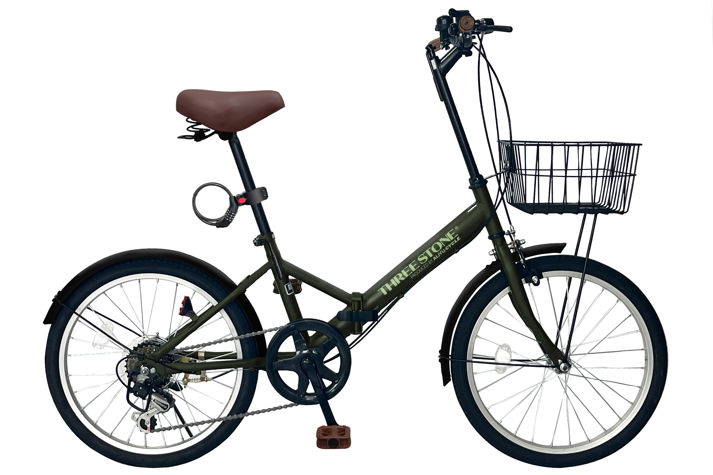 アイジュサイクル 折りたたみ自転車 チューブレス ノーパンクタイヤ 20