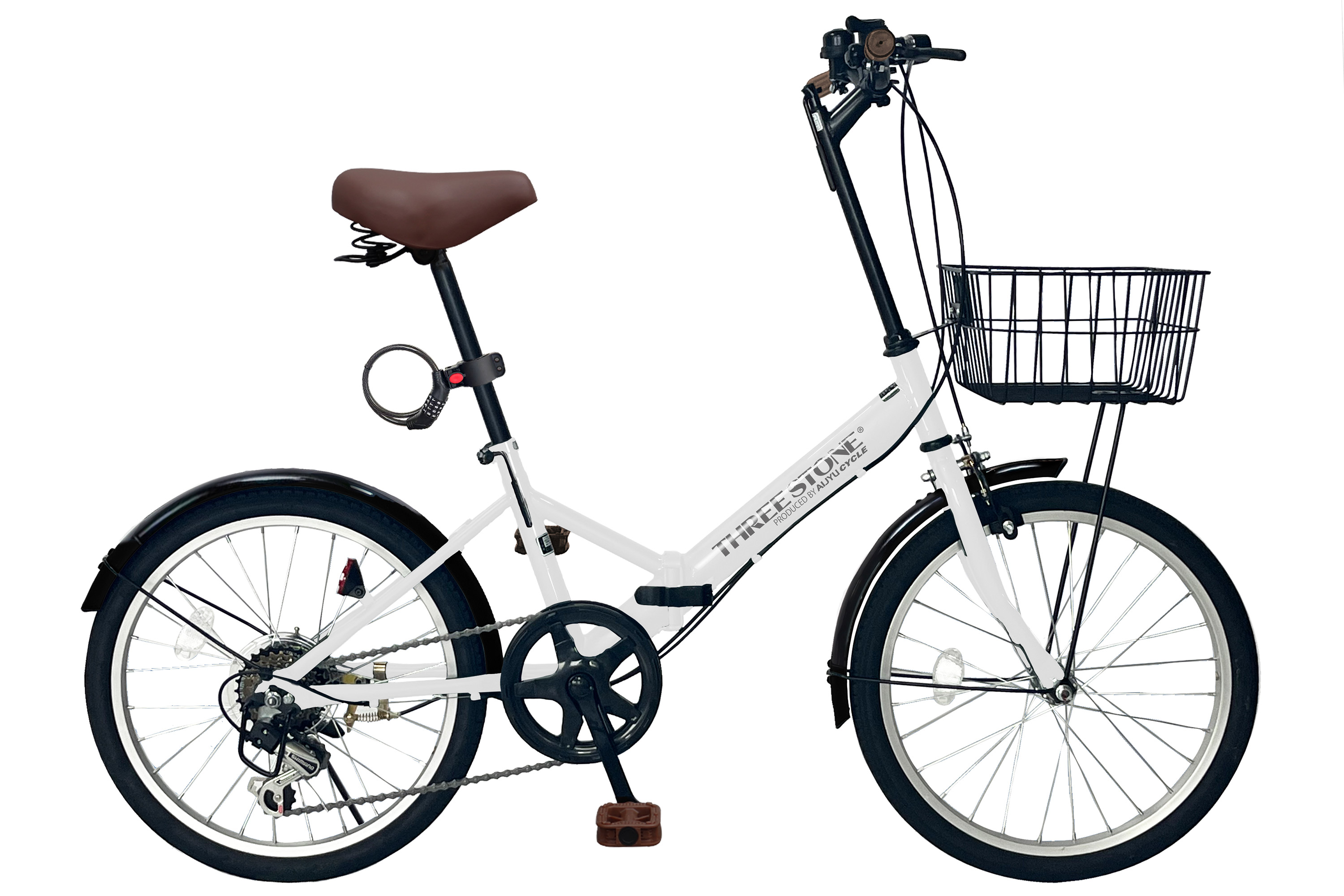 アイジュサイクル 折りたたみ自転車 チューブレス ノーパンクタイヤ 20