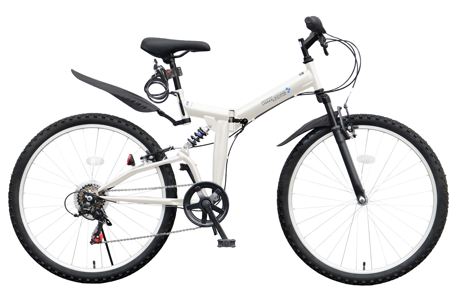 アイジュサイクル 折りたたみ自転車 MTB 26インチ シマノ 6段