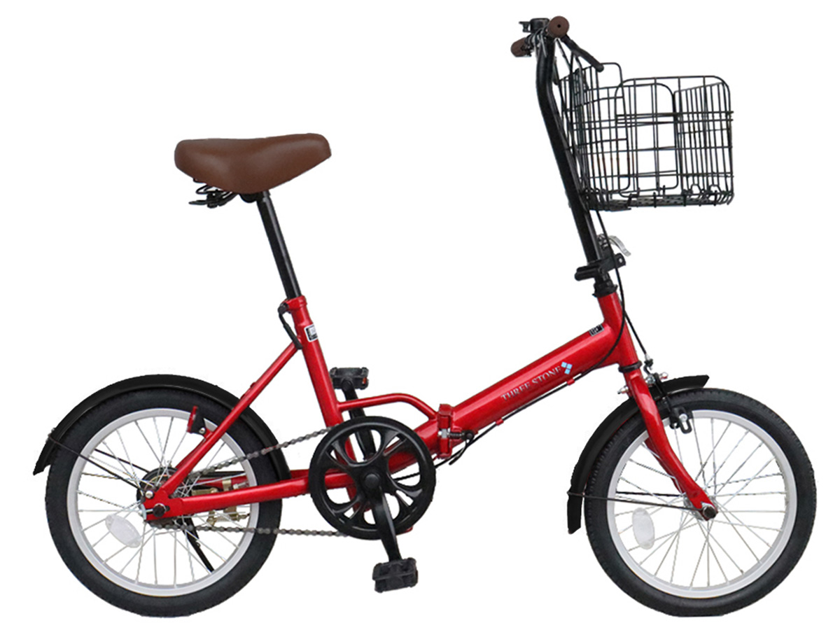 アイジュサイクル ノーパンクタイヤ 折りたたみ自転車 16インチ
