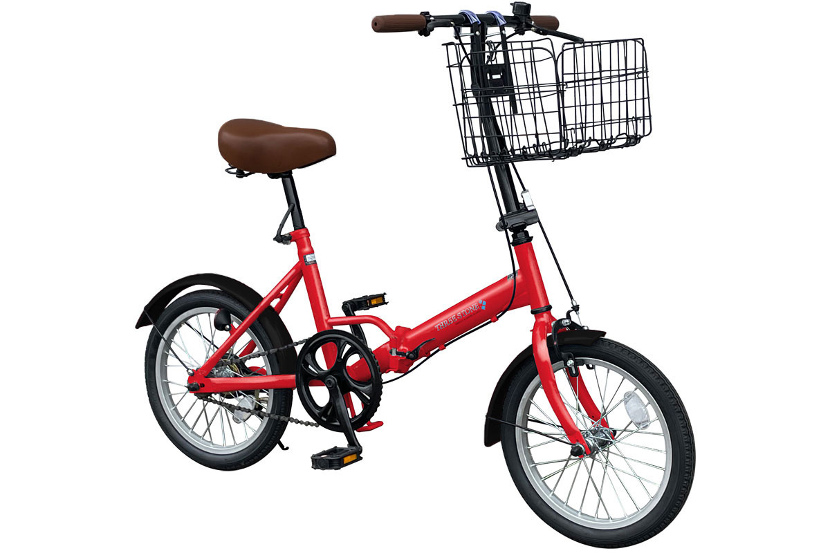 アイジュサイクル ノーパンクタイヤ 折りたたみ自転車 16インチ