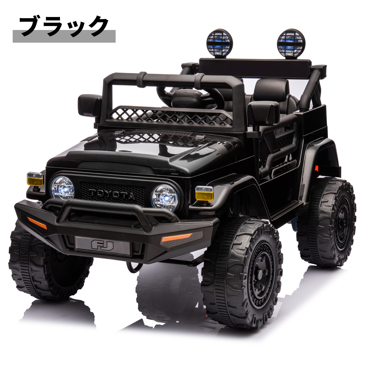 WPL ラジコン ブラックパール塗装 モーター3個付き サーフ ランクル