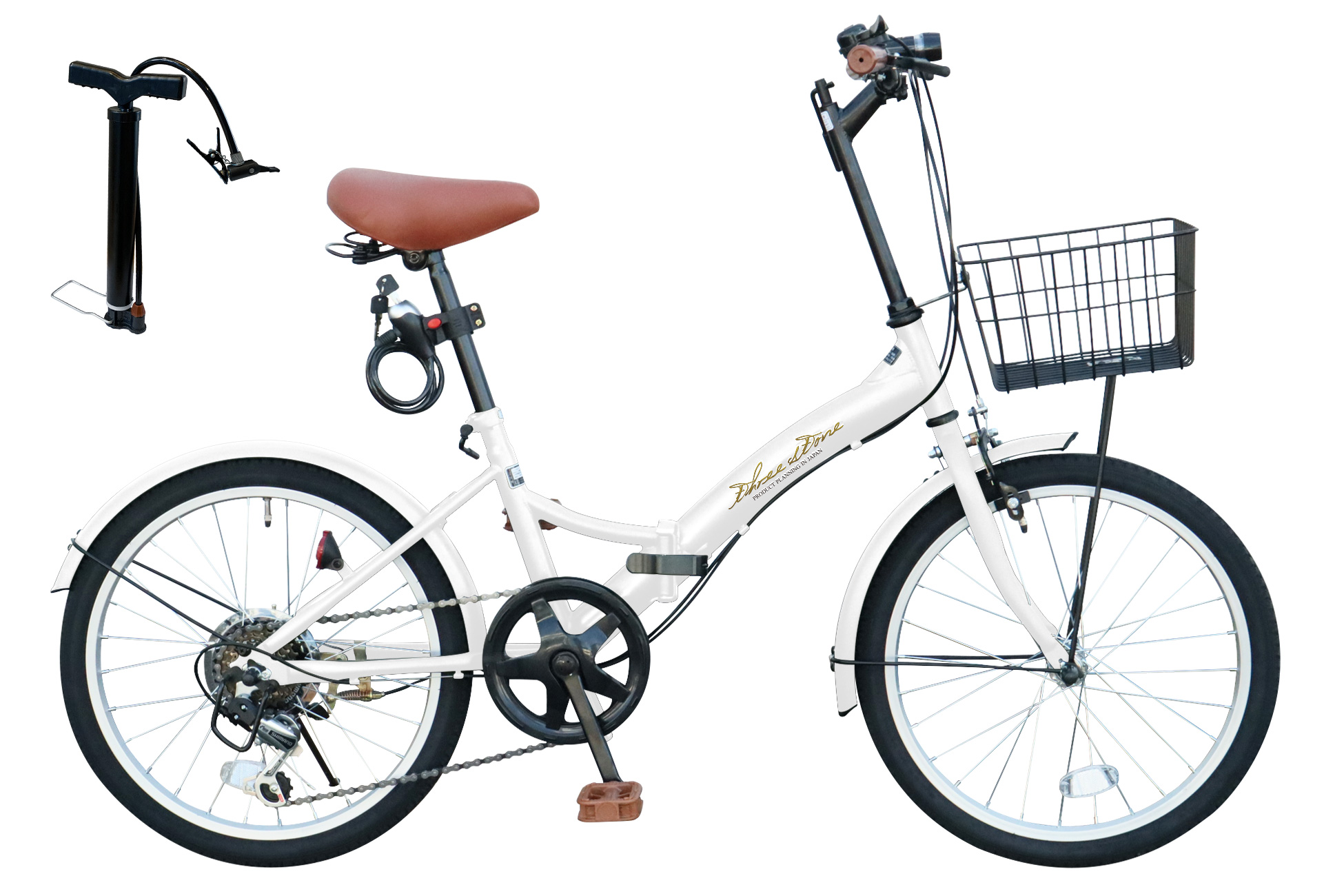 折りたたみ自転車 20インチ シマノ製 6段ギア 折り畳み 自転車 全15色 
