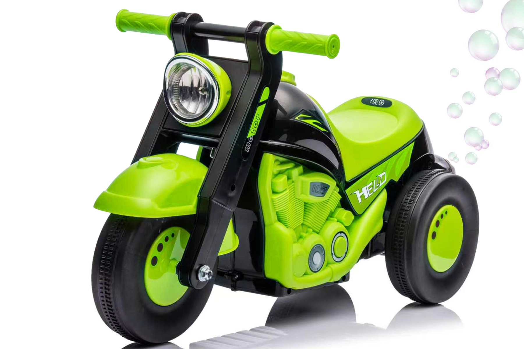 AIJYU TOYS（アイジュトイズ） 足けり乗用玩具 バブルバイク シャボン