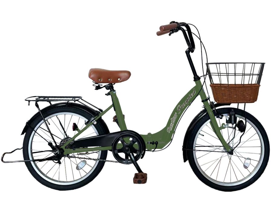 アイジュサイクル シティサイクル 折りたたみ自転車 20インチ