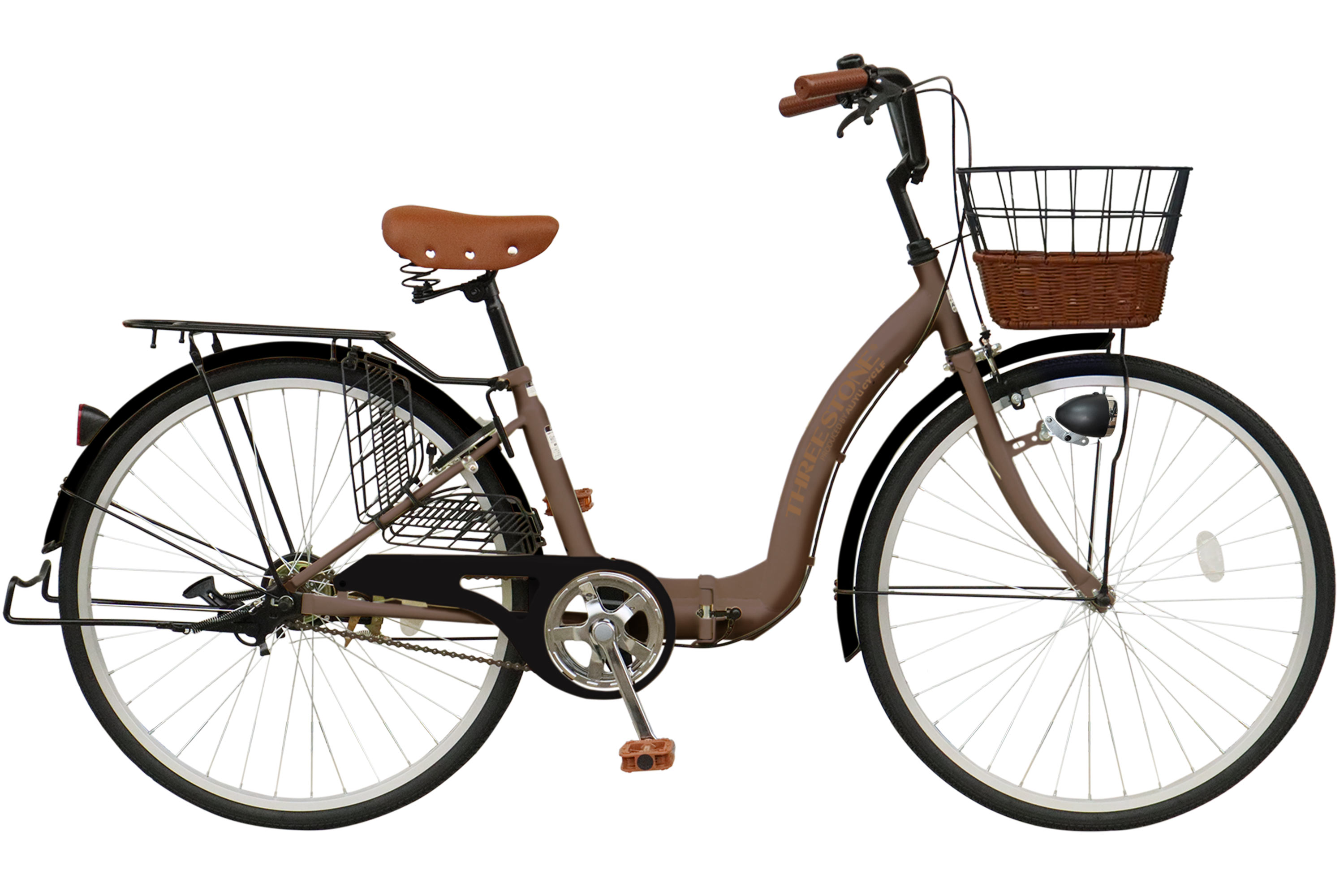 アイジュサイクル ノーパンク シティサイクル 26インチ 折りたたみ