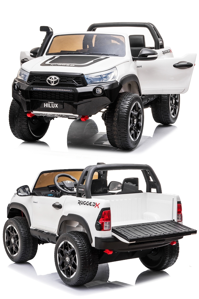 乗用玩具 乗用ラジコン TOYOTA HILUX RUGGED X トヨタ ハイラックス