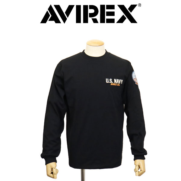AVIREX (アヴィレックス) 783-3930017 LONG SLEEVE T-SHIRT T...