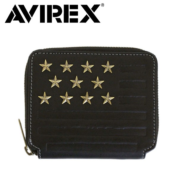AVIREX (アヴィレックス) FAHNE ファーネ AX9002 2つ折り ラウンド 