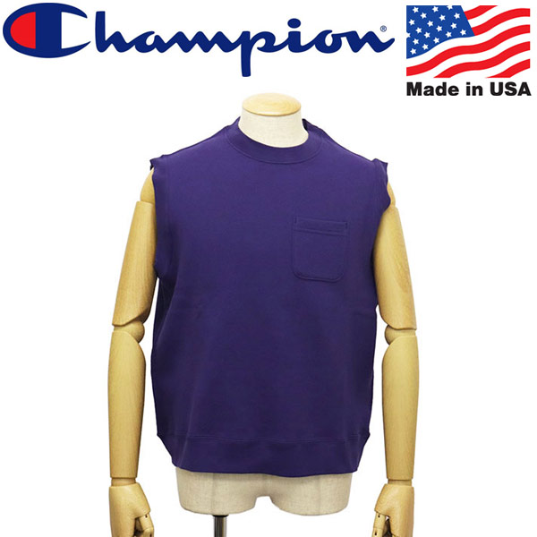 Champion（チャンピオン） sale セール C5-V001 SLEEVELESS SWEARSHIRT