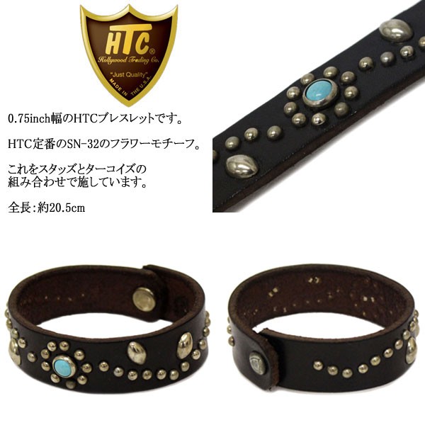 HTC ブラック ブレスレット HTC EURO 3LINE CROSSブレスレット ブラック - メルカリ