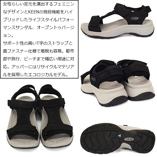 KEEN (キーン) 1026177 Women's ASTORIA WEST T-STRAP