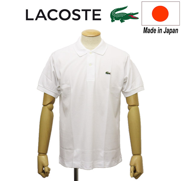 正規版【新品未使用】日本製LACOSTE ラコステ ポロシャツ トップス