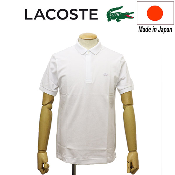 LACOSTE (ラコステ) PH5522J-99 レギュラーフィット ストレッチ パリポロ 半袖 シャツ 日本製 全3色 LC304｜threewoodjapan｜02