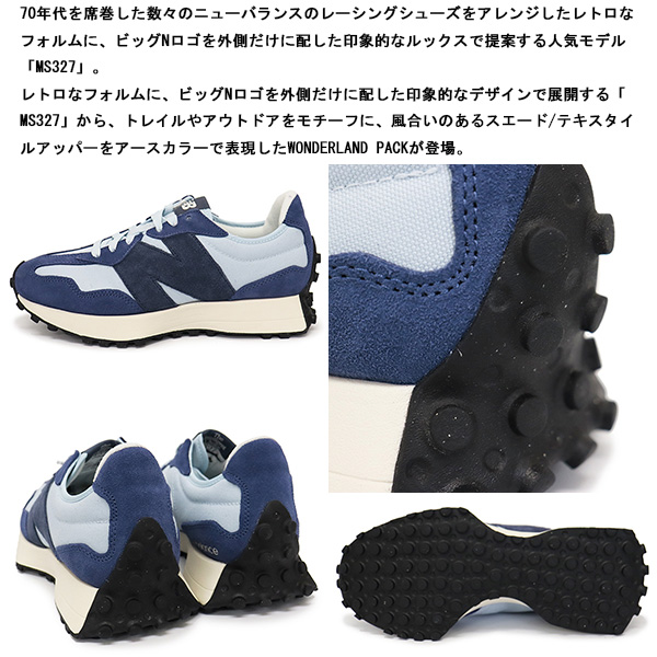 New Balance（ニューバランス） MS327 WD スニーカー NAVY NB794