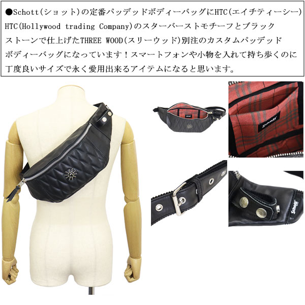 Schott N.Y.C（ショット） Schott x HTC コラボ TW別注 3109023 PADDED