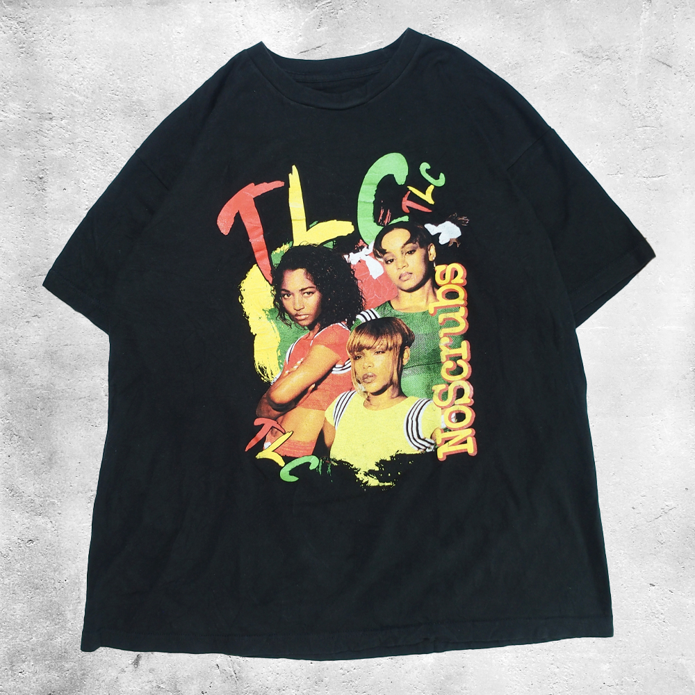 TLC Tシャツ ティーエルシー バンドT HIPHOP ヒップホップ XLサイズ