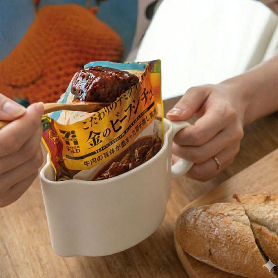 新品未使用　防雨型マグピタチューバー　6個セット 電子レンジOK パウチ専用 ミールマグ MEAL MUG maag. 耐熱マグカップ