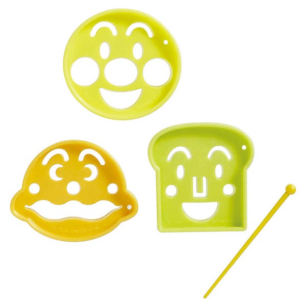 アンパンマン キャラ弁当作り ７点セット ライス型 のり抜き型 おむすび型 おかず抜き型 食パン抜き型 ゆでたまご型＆蒸しパンキャラ型 ふりかけプレ |  | 04