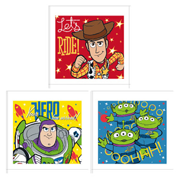 おしぼり ハンドタオル お買得５枚セット トイストーリー スタースペース |  | 02