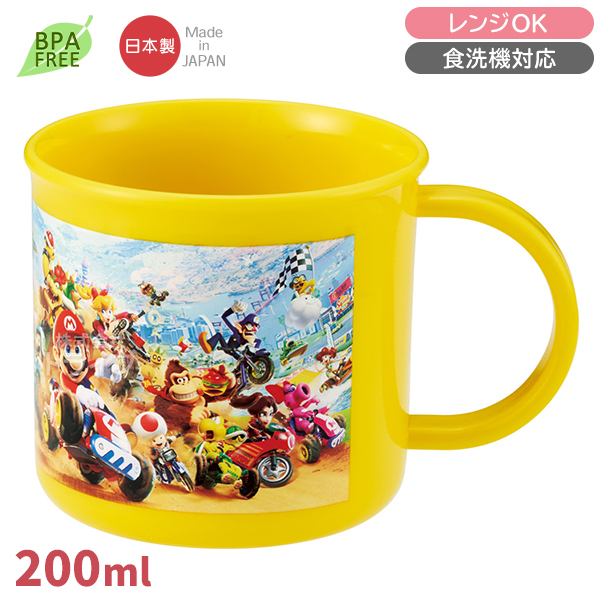 スーパーマリオ マリオカートワールド 角型お弁当箱 450ml 箸＆箸箱