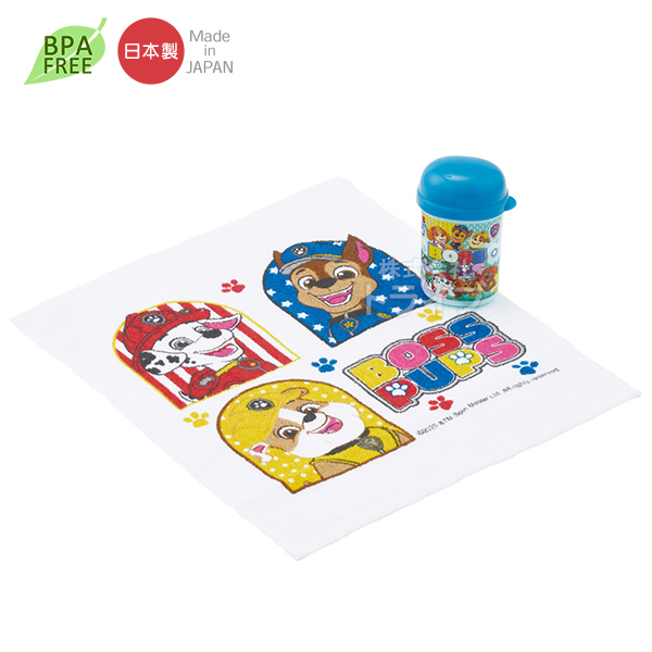 パウパトロール 弁当箱　水筒　コップ　箸　トリオセット　おしぼり　バラ売り不可６ パウパトロール 26 お買得9点セット お弁当箱 中子付 360ml 箸＆箸箱