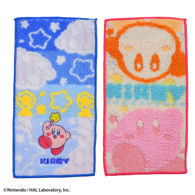 マスコット ポケットポーチ ポケットタオル2絵柄組 セット 星の
