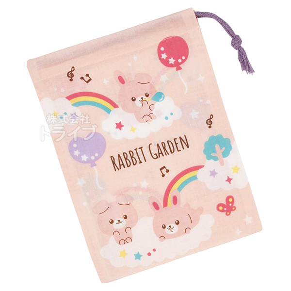 ラビットガーデン お買得８点セット アルミお弁当箱 370ml 箸＆箸箱 巾着 ランチクロス コップ コップ袋 レジャーシート プラ水筒 |  | 06