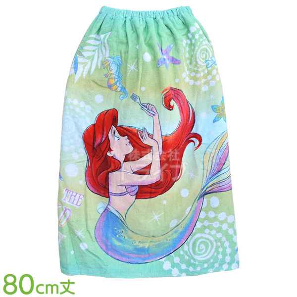 キャラクター 女の子 ラップタオル 巻きタオル 80cm丈 絵柄が選べる お買得2枚セット  ネコポス対応品 |  | 04