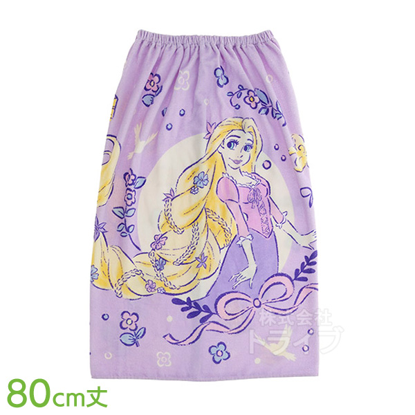 キャラクター 女の子 ラップタオル 巻きタオル 80cm丈 絵柄が選べる お買得2枚セット  ネコポス対応品 |  | 02