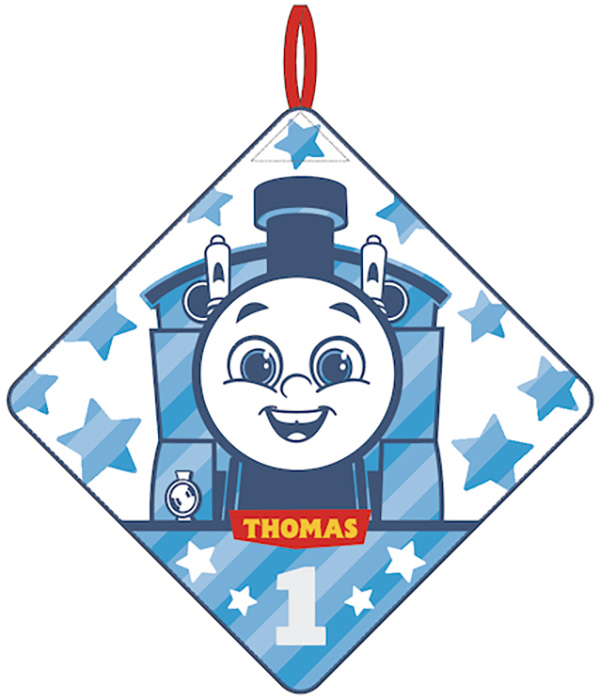 ループ付 ハンドタオル お買得２枚セット 約33cm トーマス たのしい配達 ネコポス対応品 |  | 01