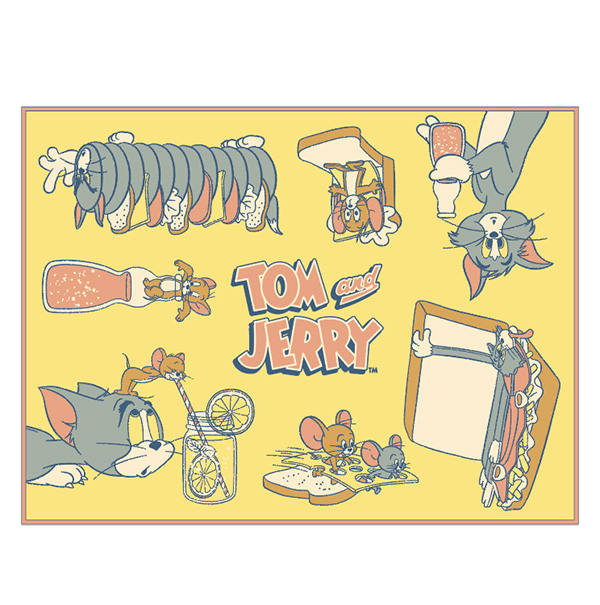 レジャーシート おしぼりタオル セット トムとジェリー ハッピーランチタイム |  | 01