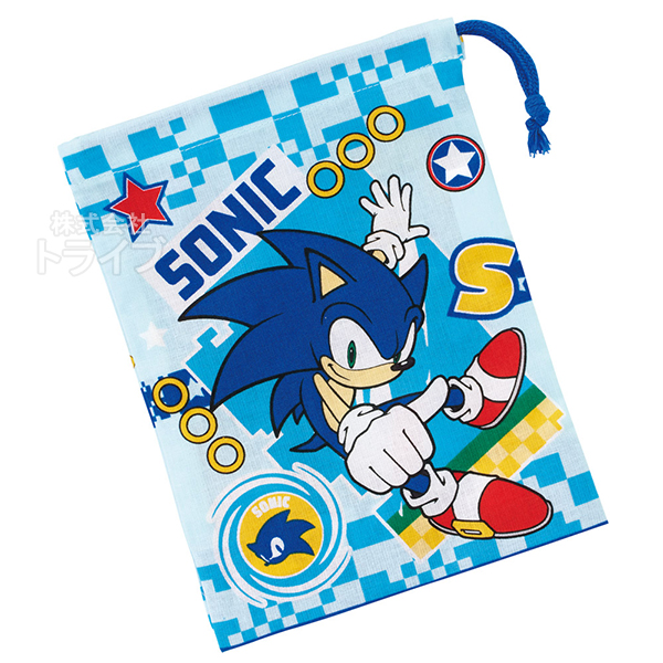 ソニック コップ袋 巾着袋 ランチクロス 布もの 3点セット ネコポス