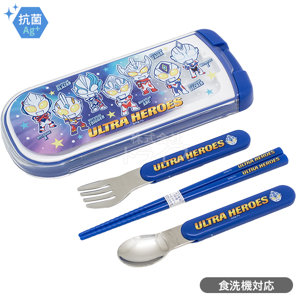 ウルトラマン ちびキャラ お買得４点セット 角型お弁当箱 500ml トリオ コップ プラ水筒 |  | 02