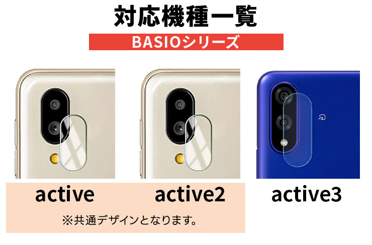 BASIO active3 KYG04 フィルム active2 SHG12 クリア Basio Active