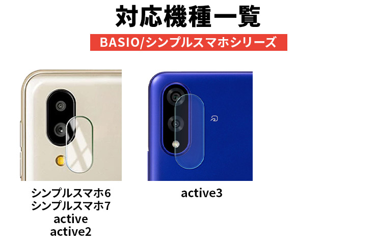 BASIO active3 active active2 シンプルスマホ6 シンプルスマホ7