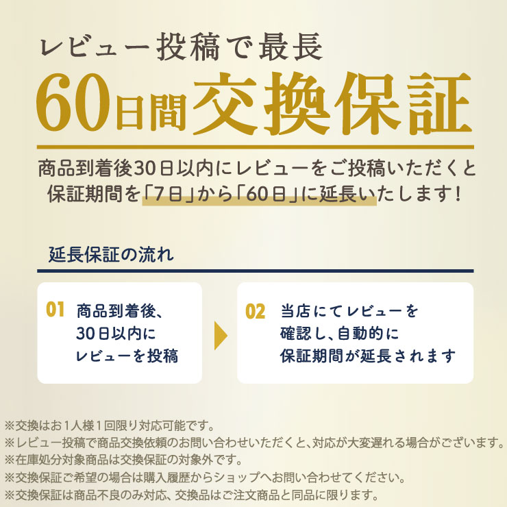 レビュー交換保証