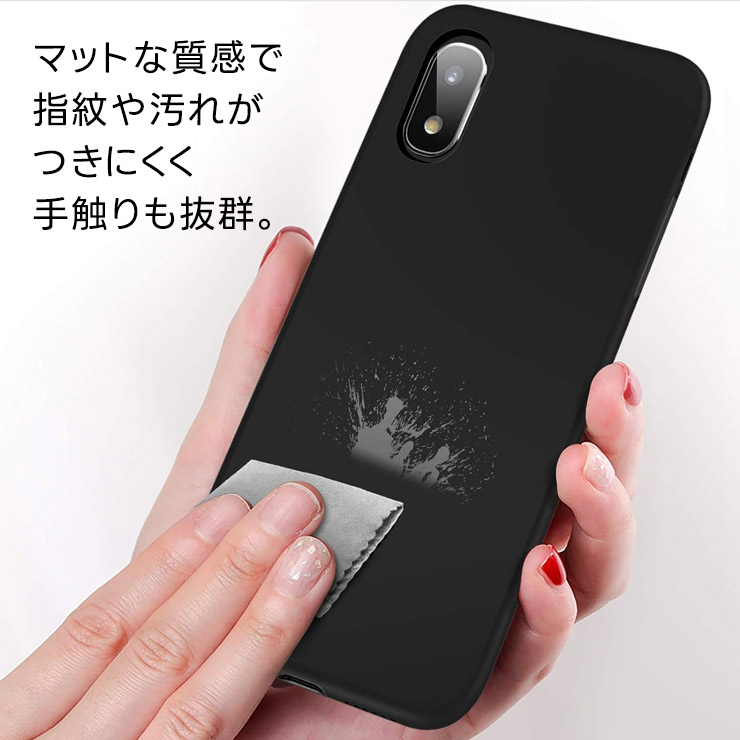 Galaxy A A22 5G SC-56B ソフトケース カバー TPU ブラック
