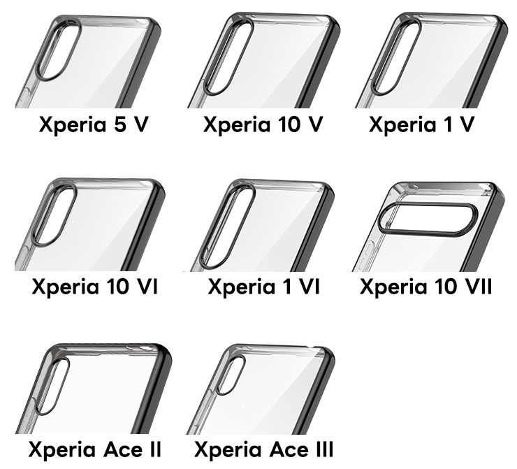 Xperia カラーフレームソフトケース