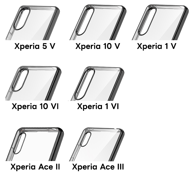 Xperia カラーフレームソフトケース