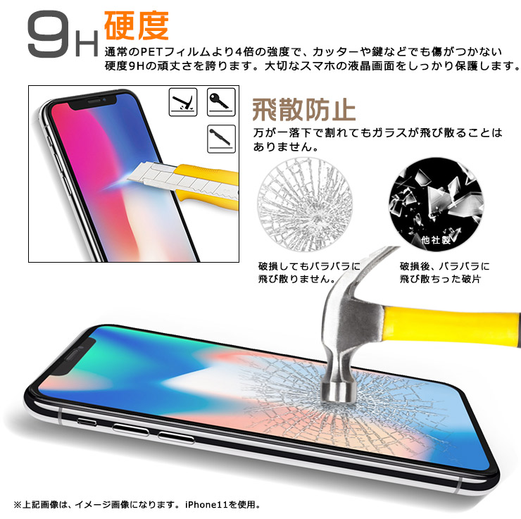 全面保護 ブルーライトカット Galaxy A53 5G ガラスフィルム 強化