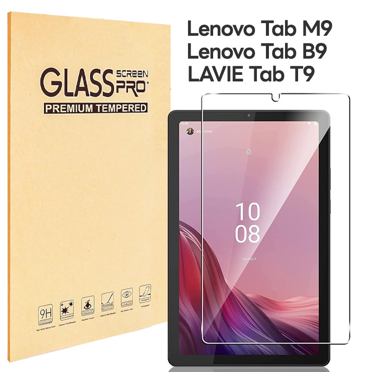 Lenovo Tab M9 フィルム B9 LAVIE T9 ガラスフィルム 強化ガラス 液晶