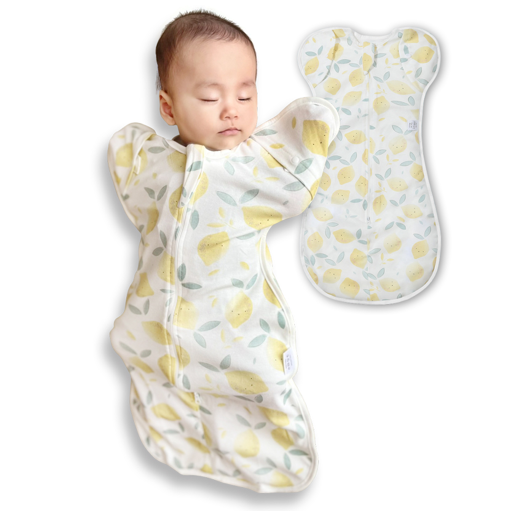 スワドル おくるみ 新生児 スリーパー 秋冬 赤ちゃん ベビー モロー反射 手が出せる すわどる 出産祝い 着る毛布 | PureHug | 03