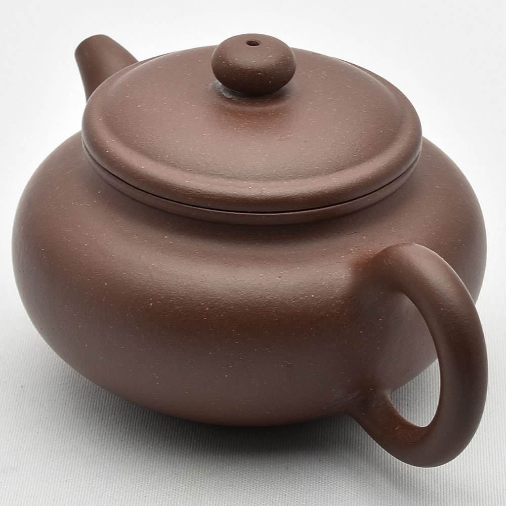 中国茶器・茶壺　小倣古（丁涛・濃茶）170ml　（宜興紫砂壺・急須・ティーポット）