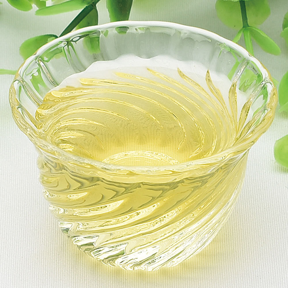 旋渦杯 30ml（満水55ml）耐熱ガラス茶杯 お猪口 ぐい呑み : 天香