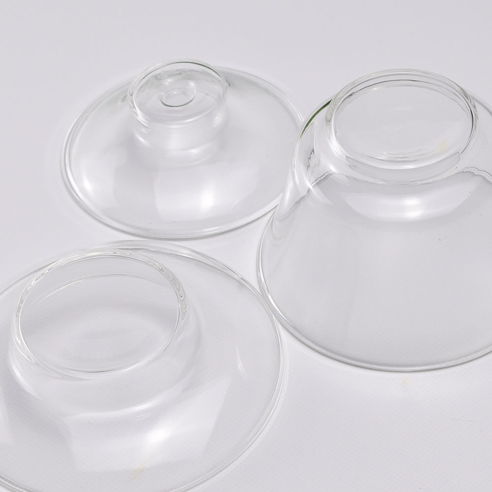 蓋碗 120ml（満水190ml）・耐熱ガラス製の中国茶器 : qb23 : 天香茶行 