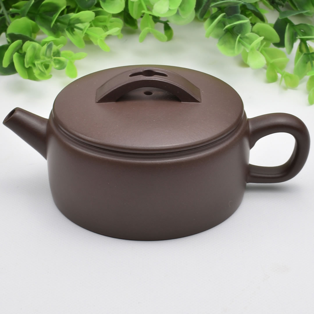 天香茶行 宜興紫砂壺 漢瓦（郭建平・濃茶）140ml 中国茶器 急須 : 天香