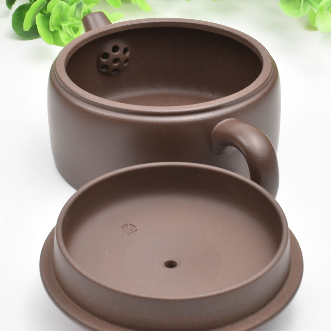 天香茶行 宜興紫砂壺 漢瓦（郭建平・濃茶）140ml 中国茶器 急須 : 天香