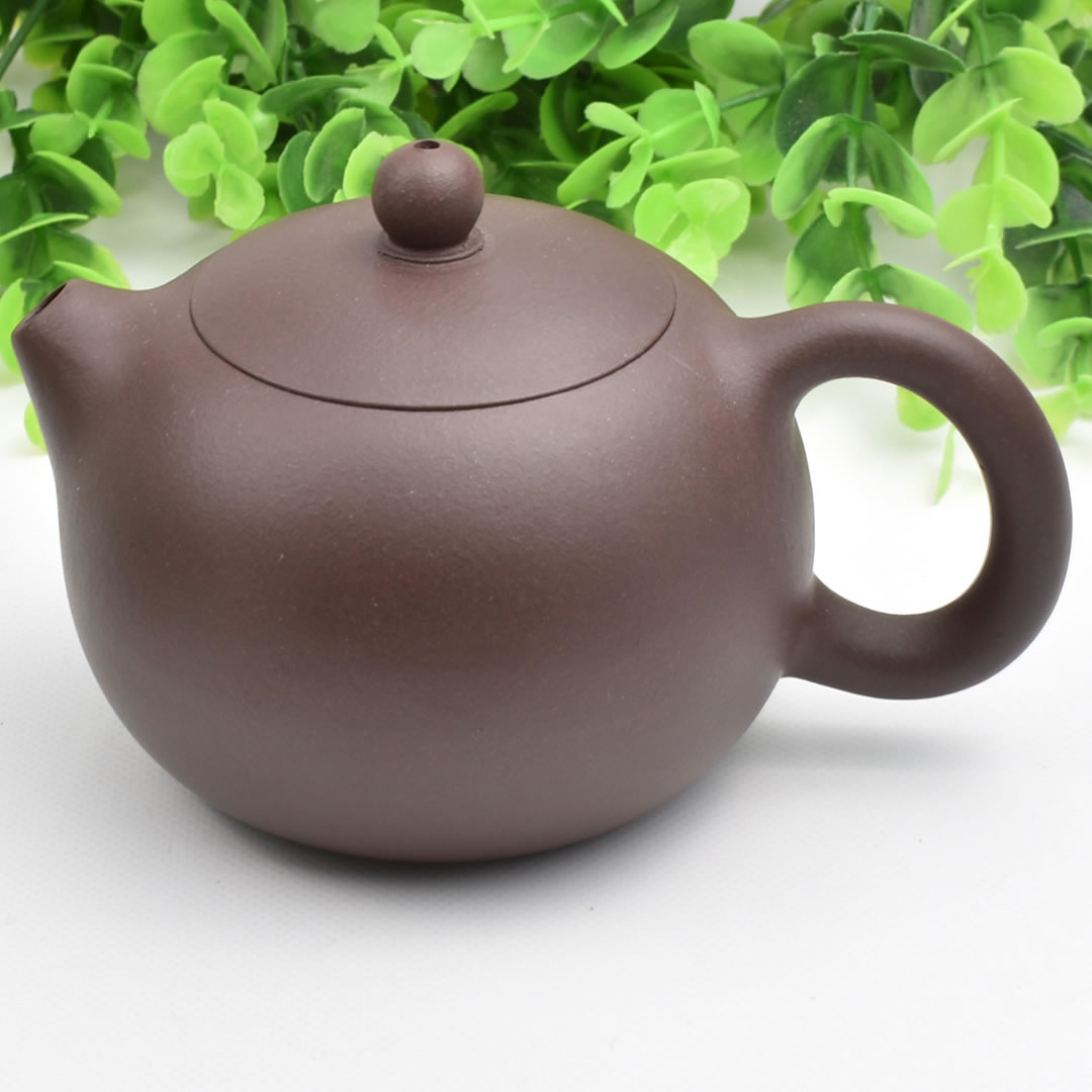 宜興紫砂壺・中西施（賀龍芳・濃茶） 200ml 急須 : 天香茶行・Yahoo店